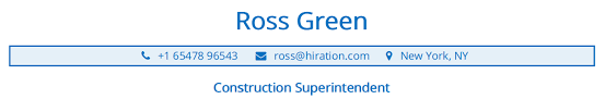 construction resume: the 2020 guide