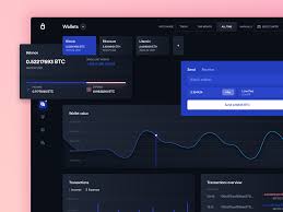 Trezor Dashboard Dark Mode In 2020 Web Design Inspiration Dashboards Dark