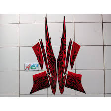 *pemesanan dapat langsung menghubungi kontak di bawah ini: Stiker Striping Motor Yamaha Vega Zr 2010 Hitam Merah Shopee Indonesia