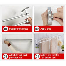 This over the door bath towel bar holder is the perfect storage solution to the out of reach bath towel. Towel Rack Towel Hanger Over Door Bath Towel Holder Wall Hanging Towel Bar Aluminum Bathroom Kitchen Cabinet Shelf Storage Rack Buy At The Price Of 11 79 In Aliexpress Com Imall Com