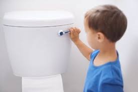Older toilets came with 1b1x fill valves without a diverter. Why Is My Toilet Handle Hard To Flush Pipe Wrench Plumbing