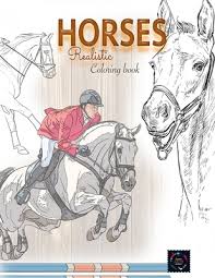 Download the latest version of horse coloring book for adults for android. Realistic Horses Coloring Book Adult Coloring Books Animals Paperback Brain Lair Books