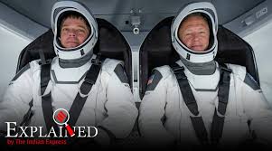This spacex suit is significantly different than the suit we wore on shuttle, hurley, a veteran of subsequently, two of these spacex spacesuits proved their worth in space, before being used by. Nasa Spacex Demo 2 Mission What Is Special About The Starman Suits Explained News The Indian Express