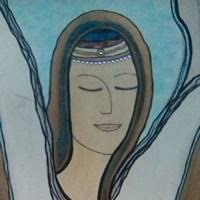 Angel Painting: Serenity