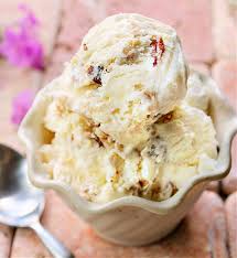 Fold whipped cream into sweetened condensed milk. 2 Ingredient Ice Cream Without A Machine Butter Pecan Bunny S Warm Oven