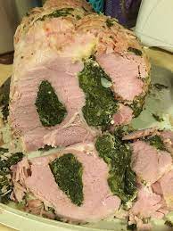 To cook the ham, preheat the oven to 325° f and grab a shallow roasting pan or a large casserole dish. Stuffed Ham Wikipedia