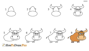 Animals step by step drawing instructions. How To Draw Animals Pictures Animals Step By Step Drawing Lessons