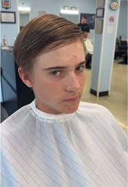 Transformación de cabello con técnica low taper