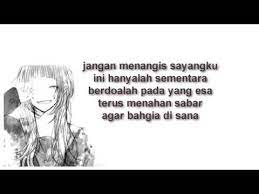 Haqiem rusli tergantung sepi lirik. Sabar Ismail Izzani Lyrics