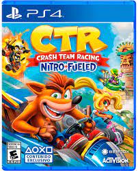 Este juego tiene lugar en un desierto, así que ten cuidado con los alienígenas. Juego Ps4 Crash Team Racing Nitro Fueled Valrobcell