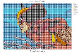 Get inspiration for your creative life! Free Wolverine Cross Stitch Pattern X Men Cross Stitch Quest