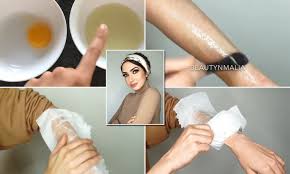 When wax attacks, this hot trick is here to save the day! Beauty Blogger Reveals Diy Hair Removal Method Using Eggs Sugar Cornflour And Toilet Paper Daily Mail Online