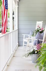 Oriental trading is here to help with your patriotic celebrations. Patriotic Porch Decor Ideas For Summer On Sutton Place