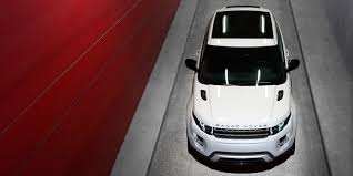 range rover evoque coupe dynamic in fuji white with panoramic roof