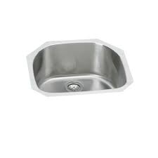 Elkay dayton dxuh3119r stainless steel double bowl undermount kitchen sink. Elkay Signature Plus Undermount Stainless Steel 24 In Rounded Single Bowl Kitchen Sink Spuh2118 The Home Depot