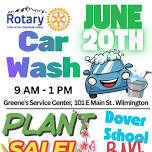 Rotary Car Wash, Plant Sale & Bake Sale