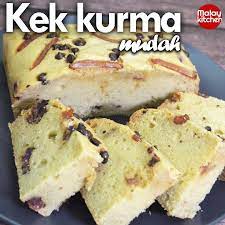 Kek yang tak pakai banyak bahan! Malay Kitchen Resepi Kek Kurma Mudah Facebook
