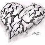Broken Heart Drawings Broken Heart Drawings Heart Drawing Broken Heart Art