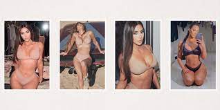 Kim Kardashians Best Nudes - All of Kim Ks Best Boob Instagram Pics