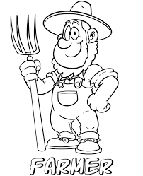 4.4 out of 5 stars 135. Farmer Coloring Page For Free Topcoloringpages Net