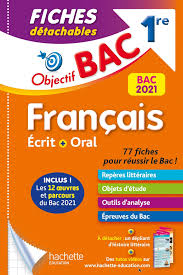Retrouvez toutes les dates du bac 2021 en france métropolitaine, dans les dom tom et dans les centres étrangers pour les épreuves de 1ère et de terminale des séries générales et technologiques. Objectif Bac Fiches Detachables Francais 1ere Ecrit Et Oral Bac 2021 French Edition Pincon Amelie Sourisse A 9782017119463 Amazon Com Books