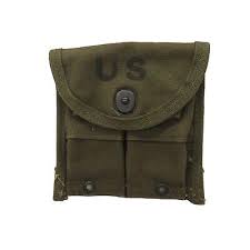 Rainier -Bell Vintage US Military Ammo Pouch M1 Carbine 30 Caliber Magazine  1957