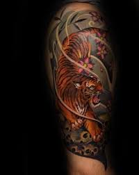 Maybe you would like to learn more about one of these? 70 Japanese Tiger Tattoo Designs For Men Masculine Ideas