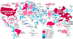 Iskandar is way overpriced and even more overbuilt. Map The Countries Receiving The Most Foreign Direct Investment Fdi