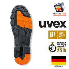 Uvex 6502 Uvex 2 Lightweight Safety Shoe Black Orange Size 39 46 Durasafe Shop