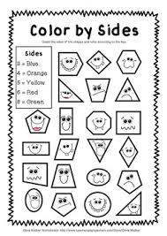 Free preschool shapes recognition practice printable activity worksheets. Shape Worksheets Geometry Worksheets Kindergarten Grade One Free