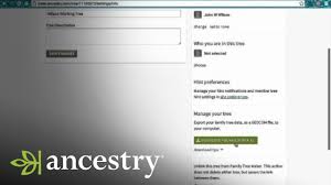 How To Download Your Tree From Ancestry Com Ancestry
