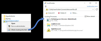 To unlock a file locked by an application Lockhunter Is A Free 64 32 Bit Tool To Delete Files Blocked By Any Processes