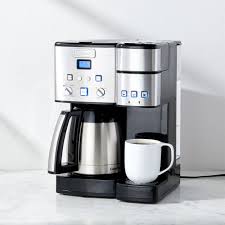 You can purchase glass carafes, carafe lids, filters, water filter holders, and filter basket holders, among other parts. Cuisinart Coffee Center 10 Cup Thermal Coffeemaker And Single Serve Brewer Reviews Crate And Barrel
