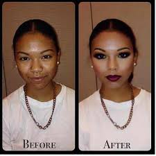 As A Girl Im Not Sure If The Power Of Makeup Contouring Amazes Me Or Scares Me Post Contour Makeup Makeup Before And After Makeup