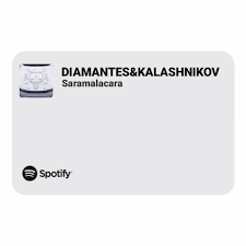 Saramalacara: Letras de Diamantes & Kalashnikov
