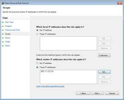Image result for windows firewall inbound rule