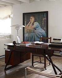 Clean And Bold Desk Inspiration Home Decor Dark Interiors