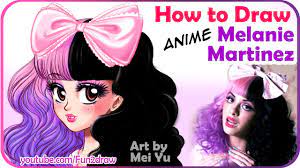 Turns an unsecure link into an anonymous one! How To Draw Anime Manga Melanie Martinez Fun2draw Online Drawing Lessons Youtube