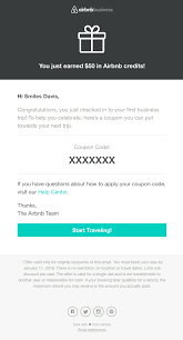 Airbnb Sent This Email With The Subject Line Your 50 Coupon From The Airbnb Team Read About This Email And Email Newsletter Design Best Email Airbnb Email