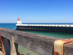Capbreton Capbretondestination Estacade Phare Lighthouse Port Harbour Cielbleu Bleusky Paisajes