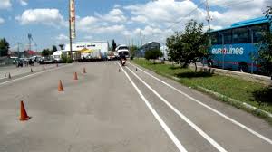 Daca pici traseul il pici din vina ta. Examen Moto In Poligon Youtube