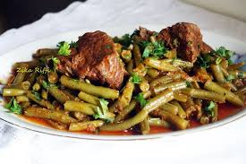 Loubia Khadra Marka Mijote De Haricots Verts Frais Au Bœuf Et Anecdotes Cuisine De Zika