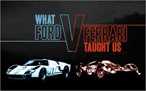 Maybe you would like to learn more about one of these? What Ford V Ferrari Taught Us