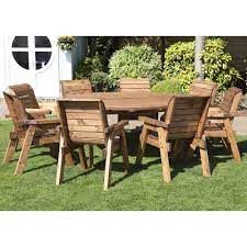 White shimmer 20mm quartz counter tops from r 1550.00 per linearmeter/r 2580.00 per sqm installed. 8 Seater Circular Garden Dining Set Table Lawn Patio Outdoor Wooden Furniture Garden Dining Set Outdoor Tables And Chairs Wooden Garden