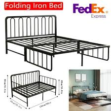 This blog post is filled with inviting old world style bedrooms whatever your design aesthetic you'll find beautiful iron beds, tables and chairs that will work beautifully in the. Buy 2in1 Sofa Bed Wrought Iron Day Bed Folding Garden Bench Painted Furniture Bed In Online In India 402211678021