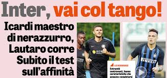 Born 22 august 1997) is an argentine professional footballer who plays as a striker for serie a club inter milan and the argentina. Tango Time Icardi And Lautaro Martinez The Focus Of This Week Is On Them Possible Debut Versus Sion Fedenerazzurra