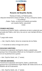 Letras grandes para imprimir en color morado. Rosario Del Espiritu Santo Pdf Descargar Libre