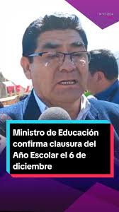 Clausura del Año Escolar el 6 de diciembre