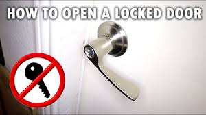 How to open a locked bedroom door. How To Open A Locked Door In A Couple Of Seconds No Keys Required Youtube