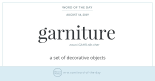 Word Of The Day Garniture Words Word Of The Day Commonly Misspelled Words
